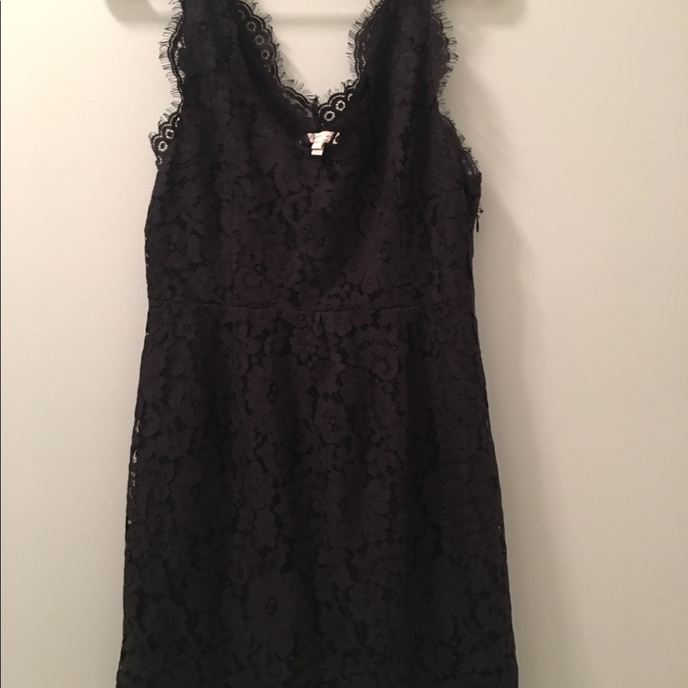 Joie Nikolina Black Lace Tank Dress - Picture 4 of 8